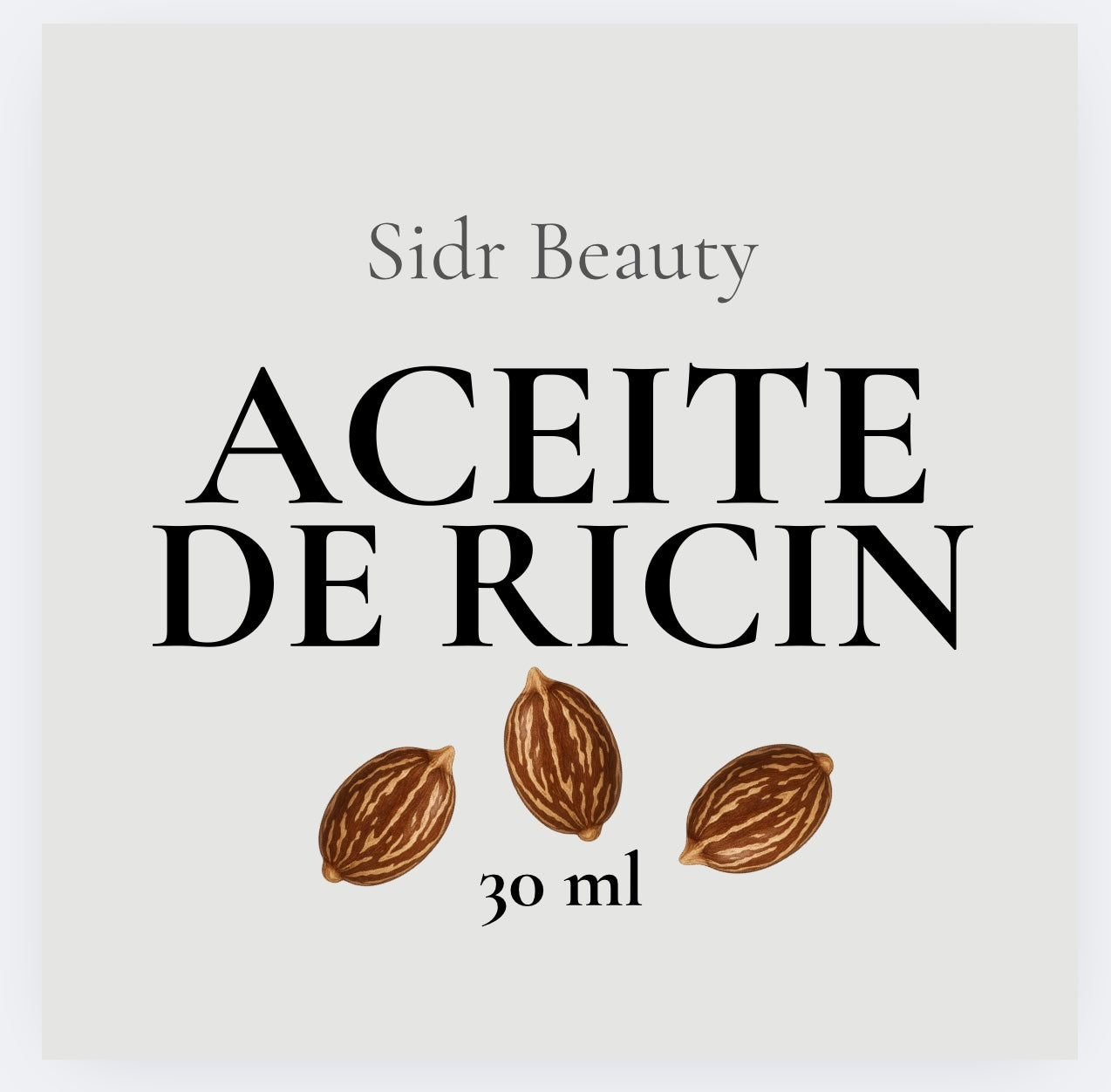 ACEITE DE RICIN